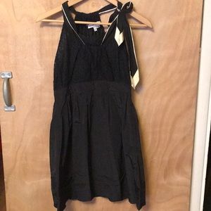 SEE BY CHLOE Lace shoulder tie Dress